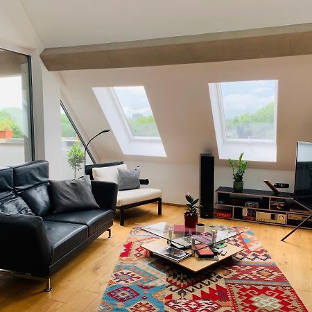 Appartamento Exklusives Penthouse Im Ehemaligen Bunker Hannover Esterno foto