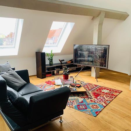Appartamento Exklusives Penthouse Im Ehemaligen Bunker Hannover Esterno foto