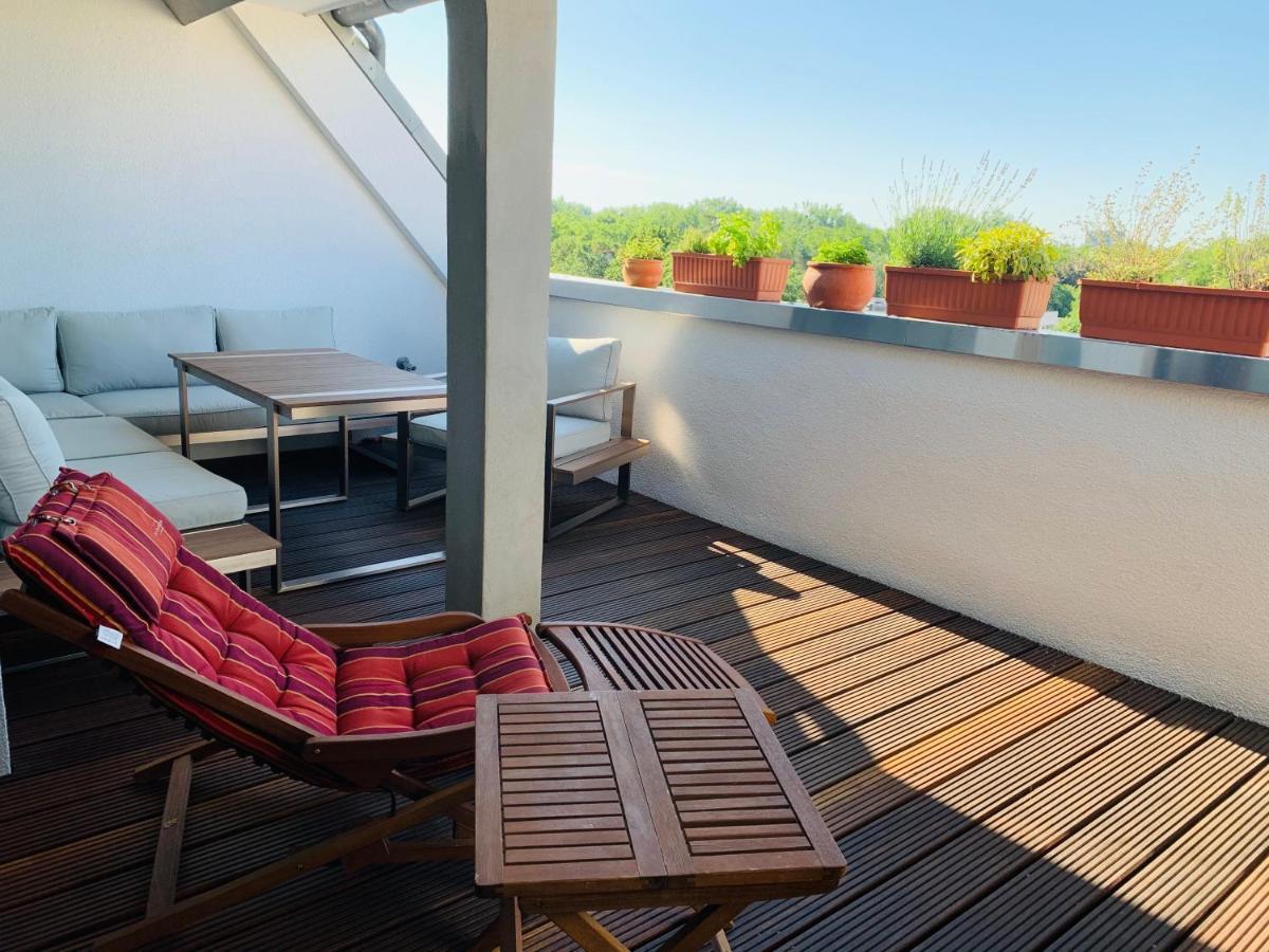 Appartamento Exklusives Penthouse Im Ehemaligen Bunker Hannover Esterno foto