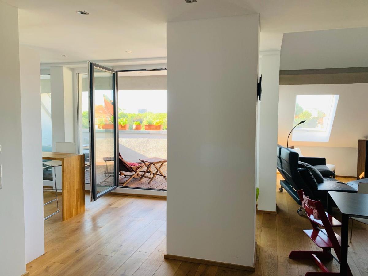 Appartamento Exklusives Penthouse Im Ehemaligen Bunker Hannover Esterno foto